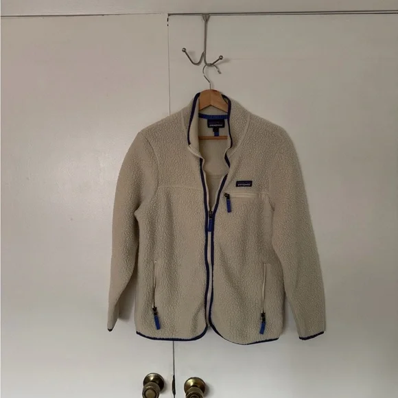 Patagonia retro pile fleece full zip jacket - Picture 2 of 4